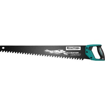  Ножовка KRAFTOOL Alligator Beton 15211-70 по бетону 700 мм, твердосплавные напайки, для пиления блоков чистого бетона 