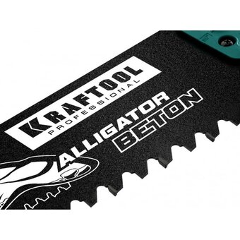  Ножовка KRAFTOOL Alligator Beton 15211-70 по бетону 700 мм, твердосплавные напайки, для пиления блоков чистого бетона 