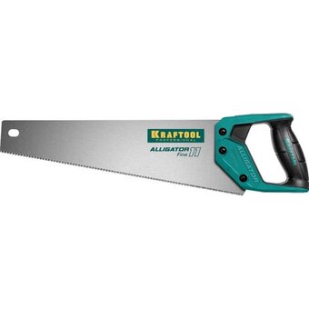  Ножовка KRAFTOOL Alligator 11 15203-40 для точного реза 400 мм, 11 TPI 3D зуб 