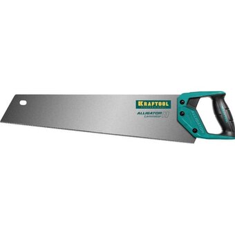  Ножовка KRAFTOOL Alligator Laminator 15207 по ламинату 500 мм, 11 TPI 3D зуб 