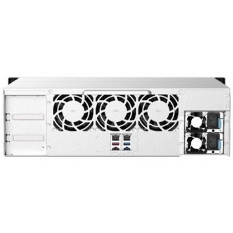  Сетевое хранилище NAS Qnap TS-1673AU-RP-16G 16-bay стоечный Ryzen V1500B 