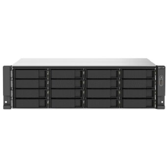  Сетевое хранилище NAS Qnap TS-1673AU-RP-16G 16-bay стоечный Ryzen V1500B 