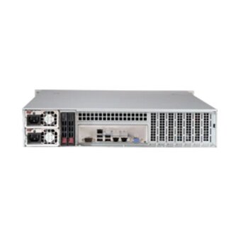  Корпус SuperMicro CSE-826BAC12-R1K23LPB 2U, 2x1200W, 12x3.5" bay SAS3/SATA/NVMe4 7xLP, RM 