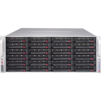  Корпус SuperMicro CSE-847E2C-R1K23JBOD для JBOD 4U 1200W Hot-Swap 44xHDD SATA/SAS 