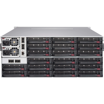  Корпус SuperMicro CSE-847E2C-R1K23JBOD для JBOD 4U 1200W Hot-Swap 44xHDD SATA/SAS 