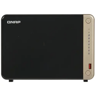  Сетевое хранилище NAS Qnap Original TS-664-8G 6-bay настольный Celeron N5095 