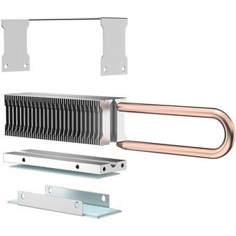  Радиатор для SSD ID-COOLING Zero M15 M.2 2280, алюминий+медь, серебристый (IDC ZERO M15) 