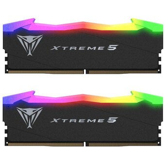 ОЗУ Patriot Viper Xtreme RGB PVXR532G78C38K DDR5 2x16Gb 7800MHz RTL Gaming PC5-62400 CL38 DIMM 288-pin 1.45В с радиатором Ret 