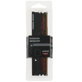  ОЗУ AMD Radeon R7 Performance Series Black Gaming Memory R7S48G2400U2S 8GB DDR4 2400 DIMM Non-ECC, CL16, 1.2V, Heat Shield, RTL 