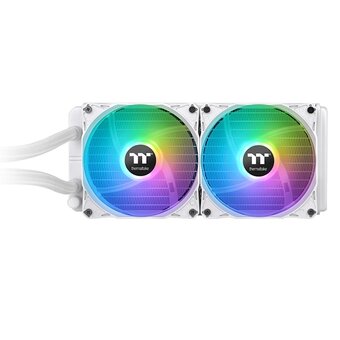  СВО Thermaltake Floe RC240 CL-W330-PL12WT-A CPU Memory AIO Liquid Cooler Snow Edition/All-in-one liquid cooling system/120 