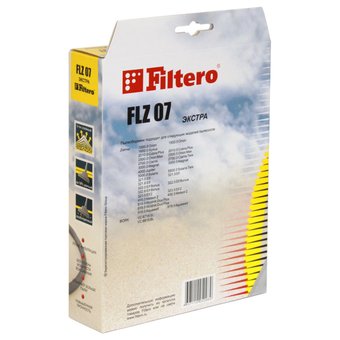  Мешки для пылесоса Filtero FLZ 07 Экстра (4 шт) Bork, Zelmer 