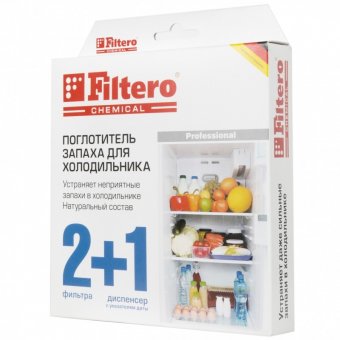  Поглотитель запаха Filtero 504 набор для холодильников 