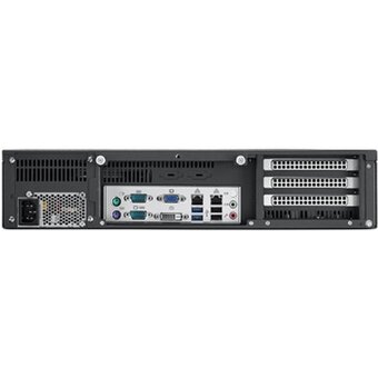  Корпус Advantech ACP-2020MB-50RE 2U Rackmount Chassis, ATX/mATX, Отсеки 2*2.5", 1x80mm fan, Размер (ШВГ) 482x88x398mm, PSU 500W 