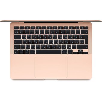  Ноутбук Apple MacBook Air M1 2020 Z12A0008Q Apple M1 16Gb SSD 256Gb Apple 7-core Graphics 13,3 WQXGA IPS Cam 49.9Втч Mac OS X 11.0.1 Gold Золотистый 