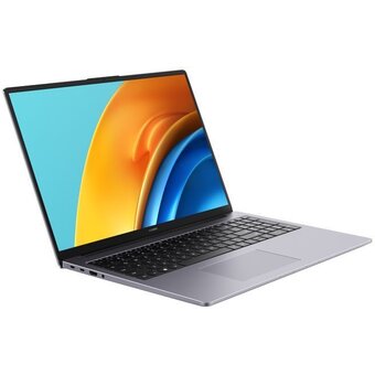  Ноутбук Huawei MateBook D 16 CurieG-W9611T (53013RUF) i9 13900H 16Gb SSD1Tb Intel Iris Xe graphics 16" IPS WUXGA (1920x1200) W11H grey WiFi BT Cam 