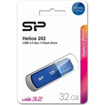  USB-флешка Silicon Power Helios 202 (SP032GBUF3202V1B) 32Gb USB3.0 синий 