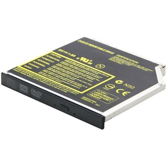  Внутренний Slim DVD-привод Gembird DVD-SATA-01 SATA толщина 12.7 мм, черный 