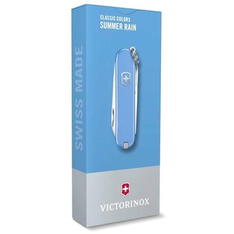  Нож перочинный Victorinox Classic Summer Rain (0.6223.28G) 58мм 7функц. карт.коробка 