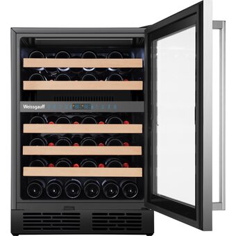  Винный холодильник Weissgauff WWC-46 Bottle Premium NoFrost Dual Zone 