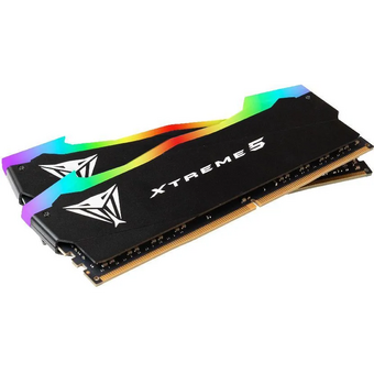  ОЗУ Patriot Viper Xtreme 5 RGB PVXR532G80C38K DDR5 2x16Gb 8000MHz RTL Gaming PC5-64000 CL38 DIMM 288-pin 1.45В с радиатором Ret 