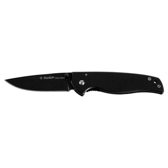  Нож ЗУБР Эксперт Оберег 47701-z01, складной, стальная рукоятка, 170мм/лезвие 70мм 