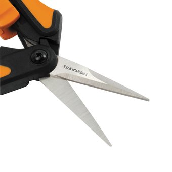  Ножницы для цветов Fiskars Solid SP13 черный/оранжевый (1051600) 
