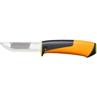  Нож садовый Fiskars 1023619 черный/оранжевый 