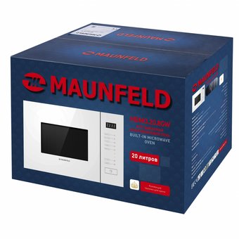  Встраиваемая микроволновая печь MAUNFELD MBMO.20.8GW белый 