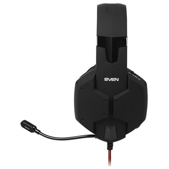  Наушники с микрофоном Sven AP-G988MV черный/красный 2.2м 