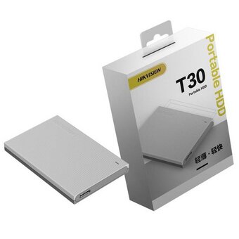  Внешний HDD Hikvision T30 Series (HS-EHDD-T30/2T/Grey) 2.0Tb 2.5" (USB3.0, серый) 
