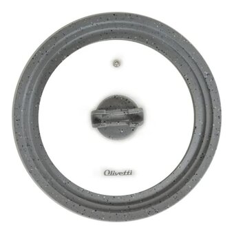  Крышка для сковородок Olivetti GLU124 grey marble 