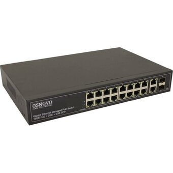  Коммутатор OSNOVO (SW-8182/L(300W)) управляемый 
