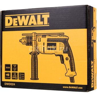  Дрель DEWALT DWD024S-KS 