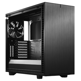  Корпус Fractal Design Define 7 Black - Dark TG (FD-C-DEF7A-03) mid tower E-ATX dark tint tempered glass 3x140mm fans inc. 