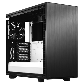  Корпус Fractal Design Define 7 Black & White - TG (FD-C-DEF7A-05) mid tower E-ATX tempered glass 3x140mm fans inc. 