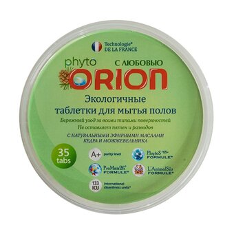  Фито-таблетки для мытья полов ORION Лаванда 35шт 