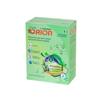 Таблетки для ПММ ORION Фитонциды Кедр и Можжевельник 100шт 