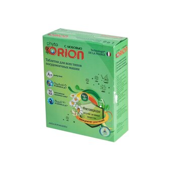  Таблетки для ПММ ORION Фитонциды Липа и Ромашка 100шт 