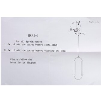 Подвес HIPER (H832-1) 15Вт 4000K white/gold   Подвес HIPER (H832-1) 15Вт 4000K white/gold