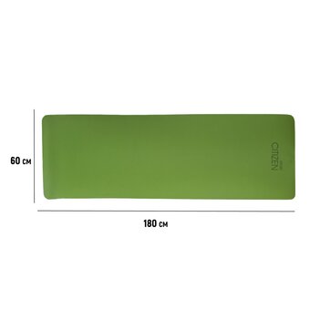  Коврик для йоги и фитнеса Citizen CYM07606 Green 