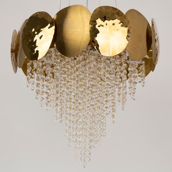  Люстра HIPER (H165-3) GU1050Вт gold 