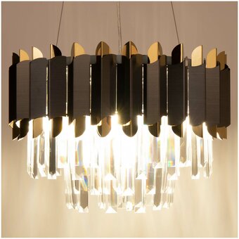  Люстра HIPER (H171-1) 11E1440Вт black/gold 
