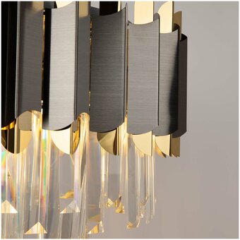  Люстра HIPER (H171-1) 11E1440Вт black/gold 