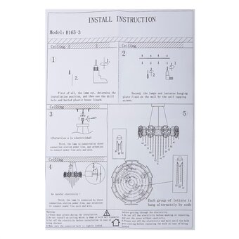  Люстра HIPER (H165-3) GU1050Вт gold 