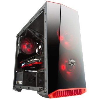  Корпус Cooler Master MasterBox 3 Lite 3.1, без БП, mATXm, USB 3.0 x 1, USB 2.0 x 1, 1x120Fan, Black, Customizable Trim (MCW-L3B3-KANN-01) 