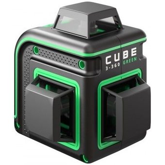  Лазерный уровень ADA Cube 3-360 Green Basic Edition (А00560) 