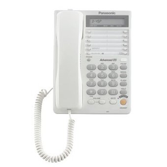  Телефон проводной PANASONIC KX-TS2365RUW 