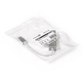  USB-Хаб (концентратор) ExeGate DUB-4 EX293981RUS (кабель-адаптер USB3.0 - 4xUSB3.0, Plug Play, серебристый) 