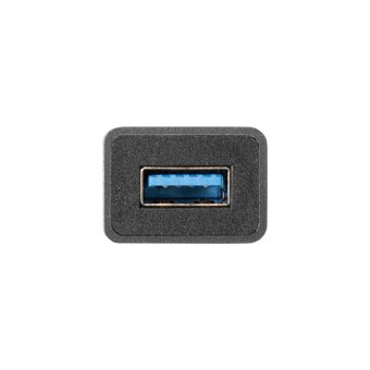  USB-Хаб (концентратор) ExeGate DUB-4TC EX293987RUS (кабель-адаптер USB Type C - 4xUSB3.0, Plug Play, серебристый) 