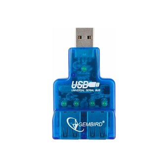  USB-Хаб (концентратор) GEMBIRD UHB-CN224 USB2.0 Mini 4-port 